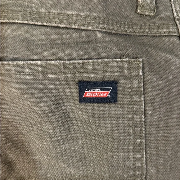 Dickies Olive Cargo Pants for Men - Picture 2 of 3